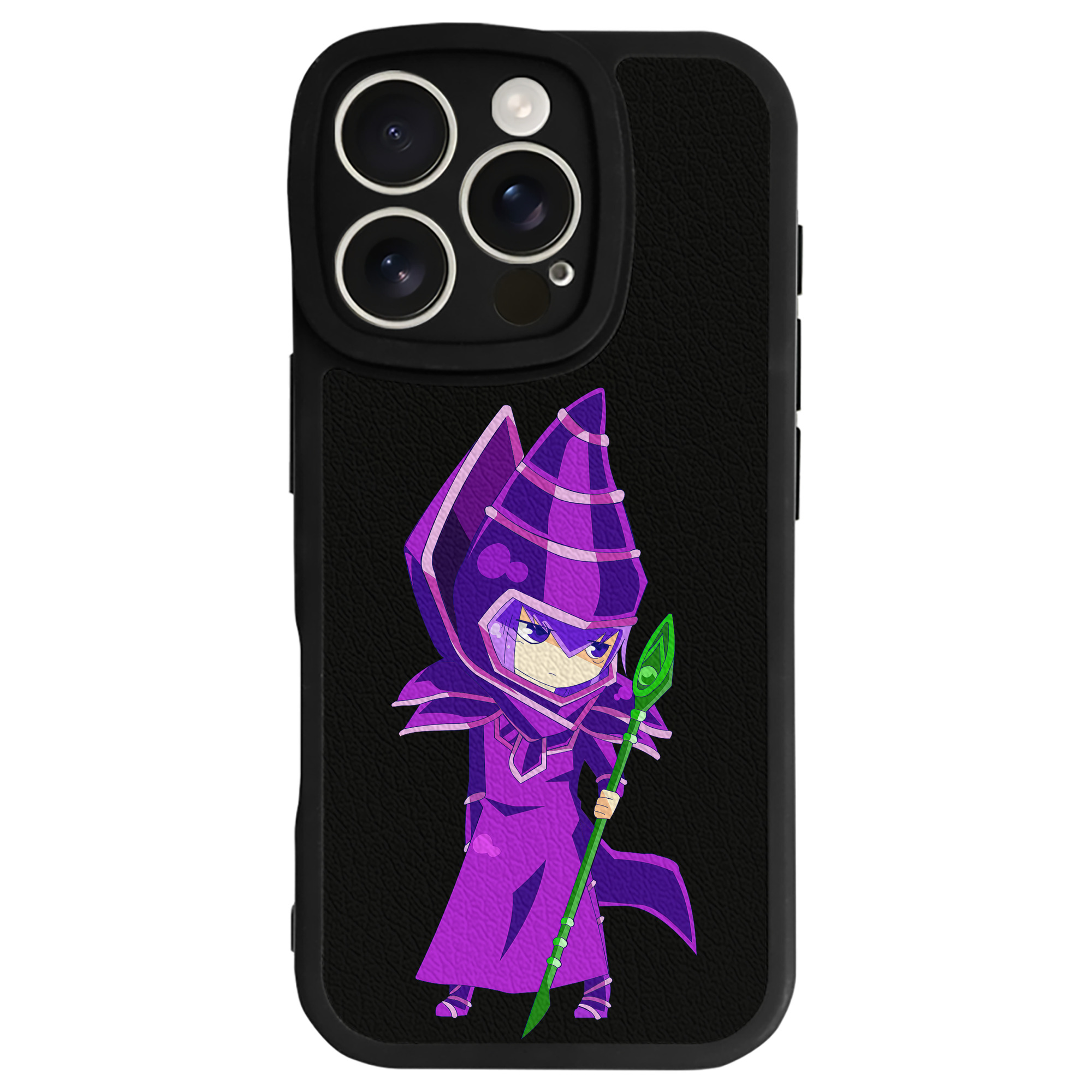 遊☆戯☆王 Yu-Gi-Oh! 【iPhone 16シリーズ対応】シリコンスマホケース（レザー調） 材質：シリコン